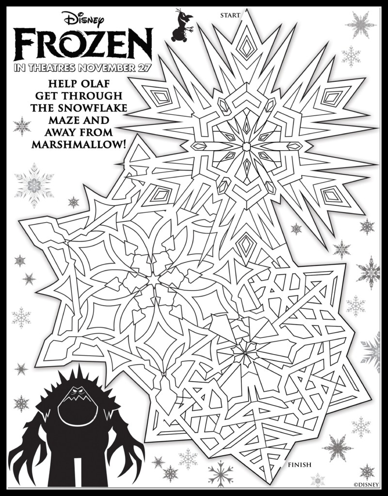Disney's FROZEN Activity Sheets! #DisneyFrozen - Food Fun &amp; Faraway Places