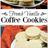 French Vanilla Coffee Cookies