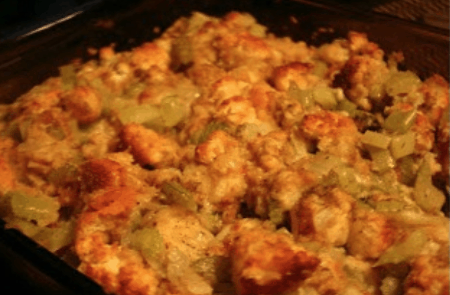 I know a lot of people treasure their mom's Thanksgiving stuffing recipe. I think we tend to stick with what we grew up with.