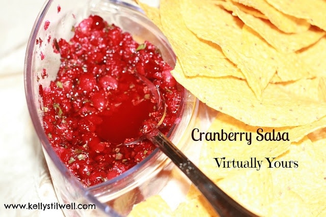 Homemade Cranberry Salsa