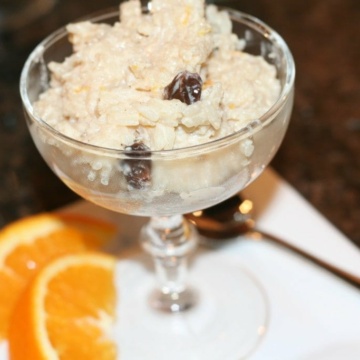 Your family will love this creamy rice pudding!