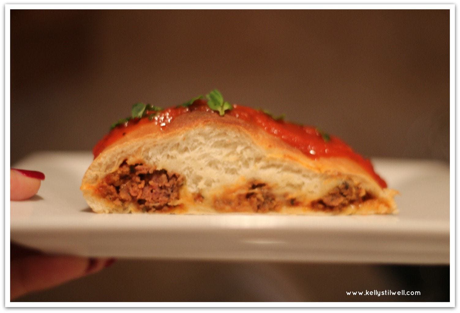 Easy, Elegant Italian Meatball Bread Braid