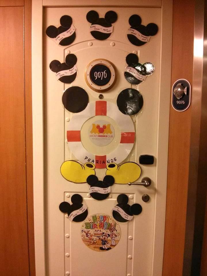 disney cruise ship door decorations