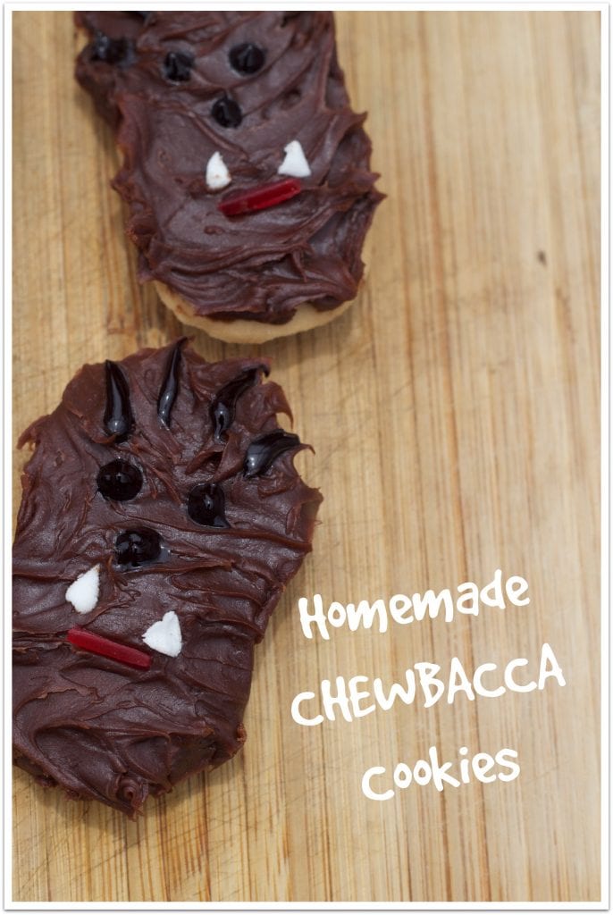 Chewbacca cookies