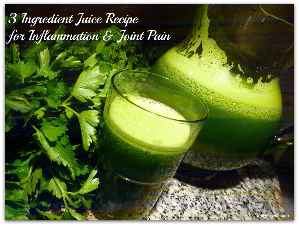 3 Ingredient Juice Recipe for Inflammation & Joint Pain Food Fun