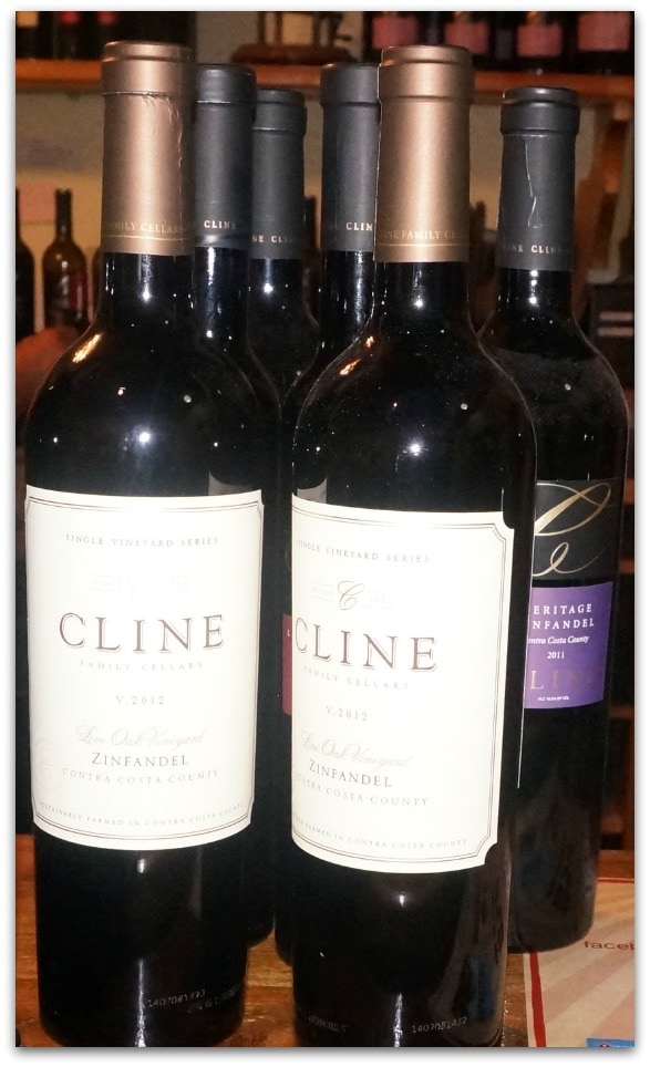 Cline Cellars wine