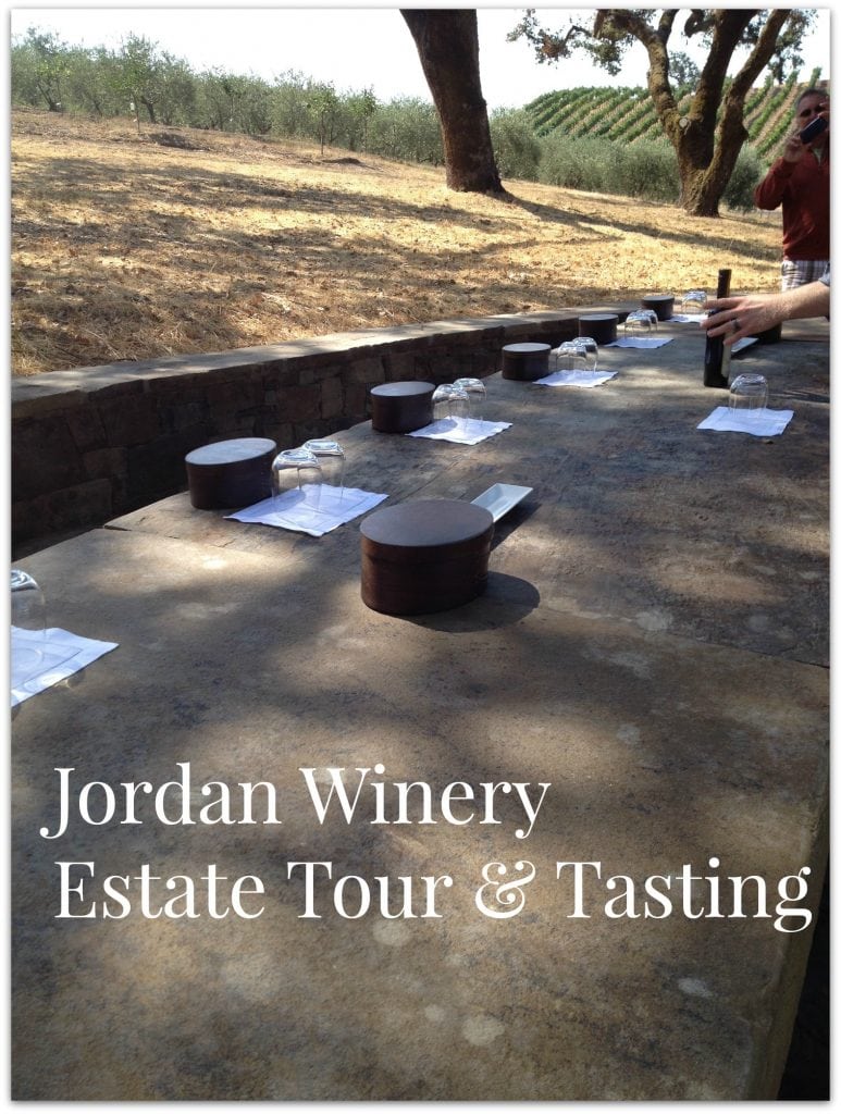 jordan winery estate tour