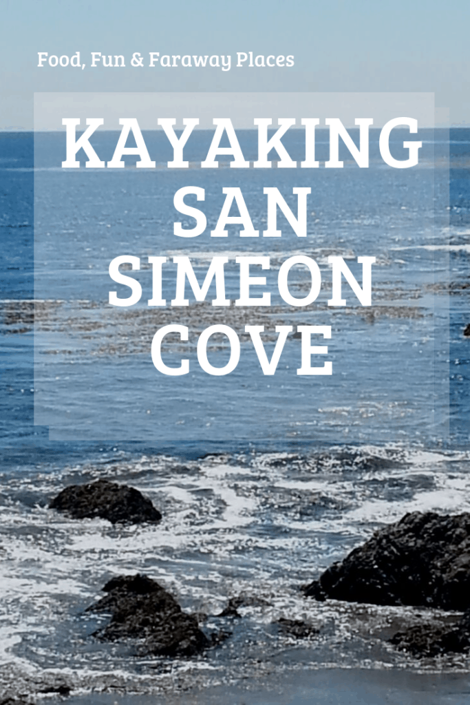 Kayaking in San Simeon Cove is a great first introduction to the sport. This was an activity we had never done as a family before, so we were excited.