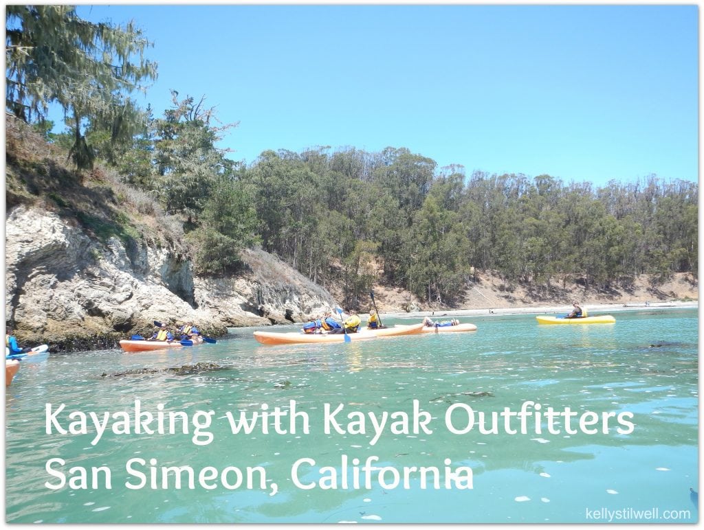 Kayaking in San Simeon Cove California Food Fun & Faraway Places