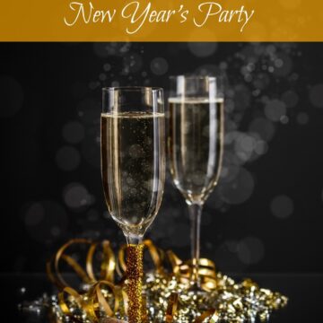 Having a New Year's Eve Party is a great way to stay safe and enjoy the company of good friends. No need to serve dinner, but have food like appetizers and of course drinks.