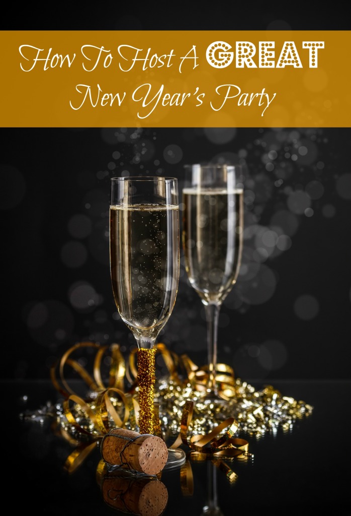 Having a New Year's Eve Party is a great way to stay safe and enjoy the company of good friends. No need to serve dinner, but have food like appetizers and of course drinks. 