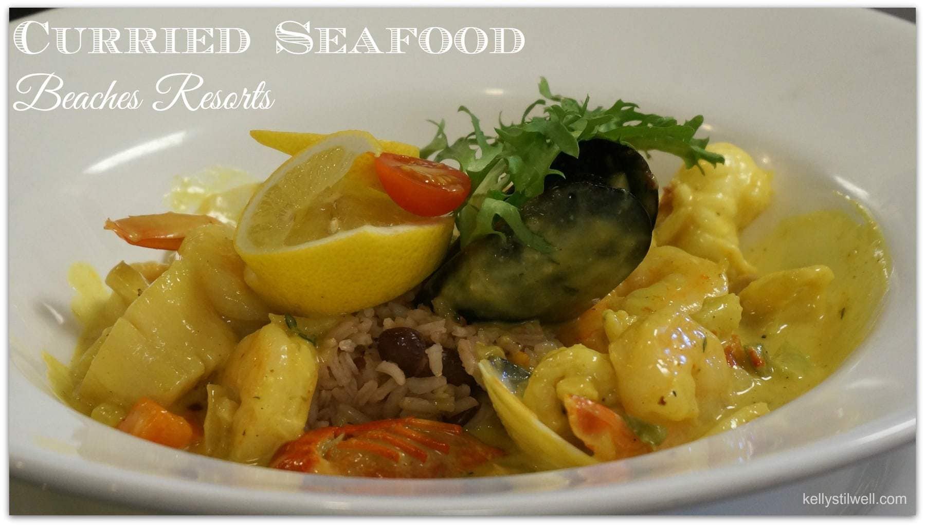Mouthwatering Curried Seafood from Beaches Resorts