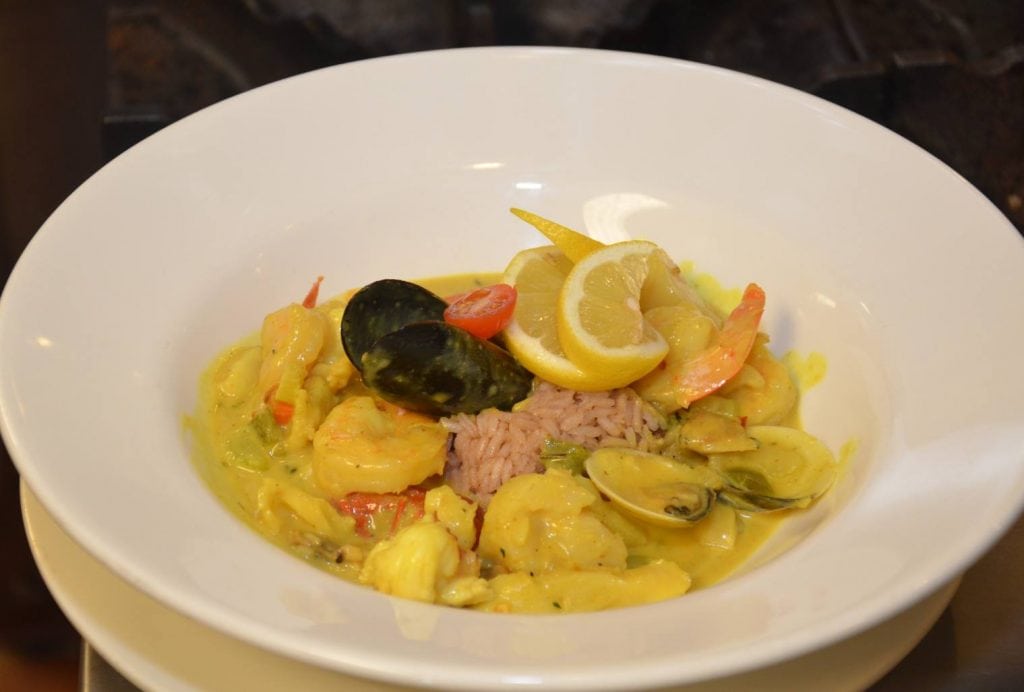 Try your hand at making this wonderful Curry Seafood in your kitchen, but I have to tell you, there is something about eating it with your toes in the sand that's pretty hard to recreate at home!