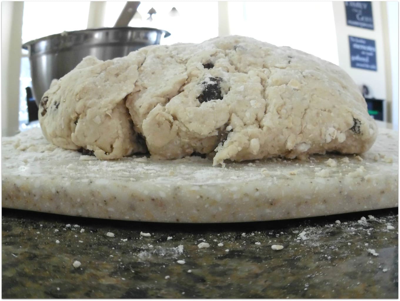 This recipe Irish Soda Bread Scones is perfect for St. Patrick's Day! Such a wonderful breakfast treat, but also the perfect food to have on hand for an afternoon snack.