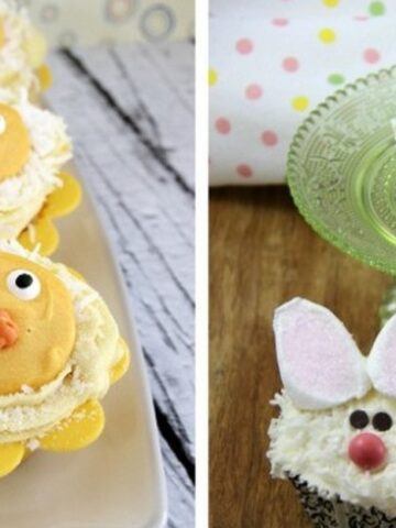 Easter is a fun time to make special treats for the kids (and adults!) Who doesn't love cupcakes? Think how pretty these would look on your Easter table! Making food for a class party? Need recipes? The kids would love these Easter desserts! Don't they just look like spring with all the bright colors? Enjoy!