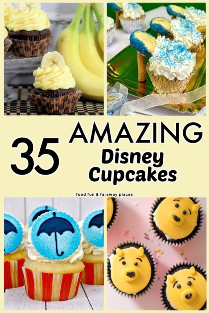 35 Amazing Disney Cupcakes Food Fun Faraway Places