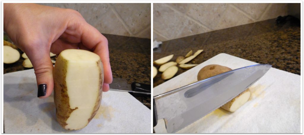 potato pie flat cut