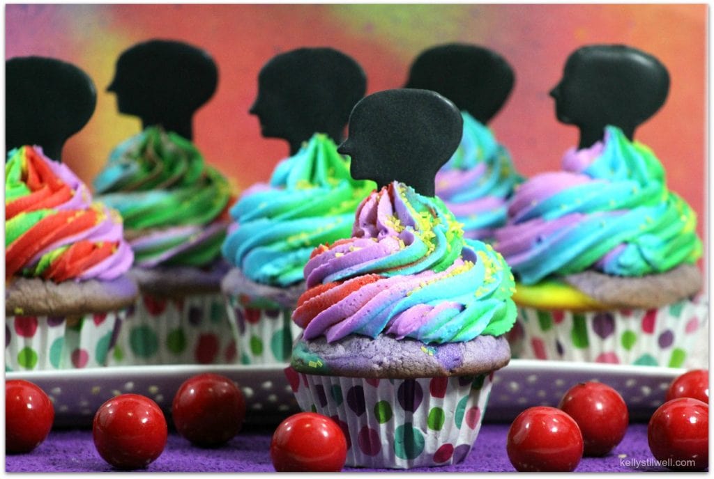 These cupcakes are the perfect recipe for a Disney Pixar Inside Out celebration! The full recipe is included here!