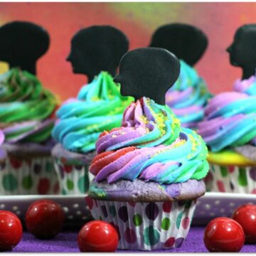 These cupcakes are the perfect recipe for a Disney Pixar Inside Out celebration! The full recipe is included here!