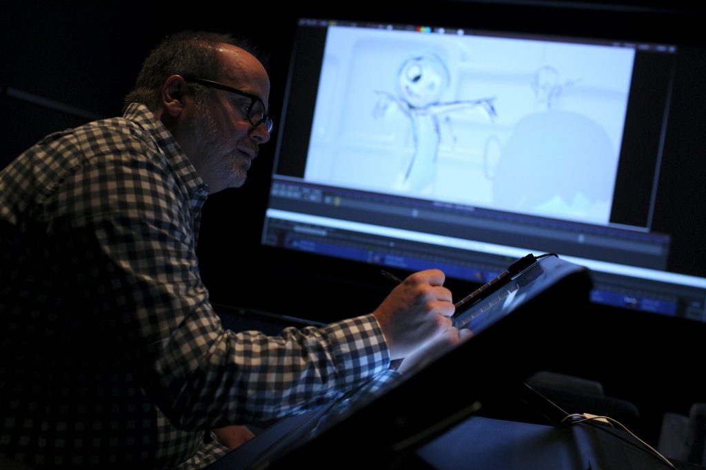 The "Inside Out" Long Lead Press Day, including presentations by Story Artist Tony Fucile, as seen on March 31, 2015 at Pixar Animation Studios in Emeryville, Calif. (Photo by Deborah Coleman / Pixar)