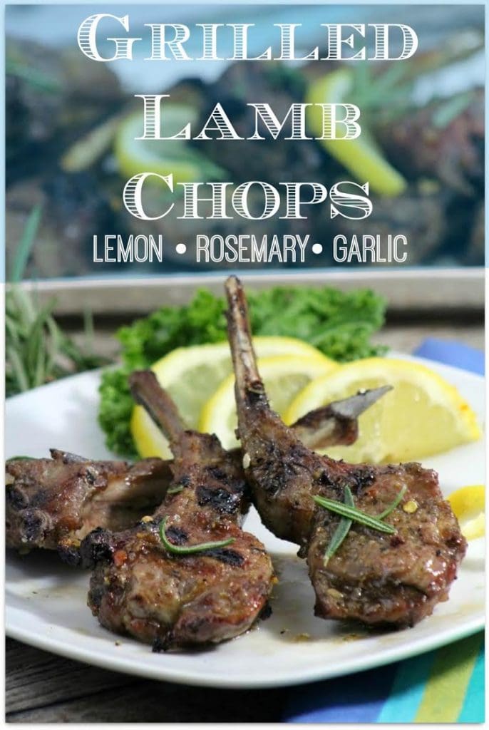 Lamb chops are so delicious on the grill. Simply adding lemon, rosemary and garlic along with great timing will make an unforgettable dinner! This recipe will walk you through preparing a perfect meal for family or friends. 