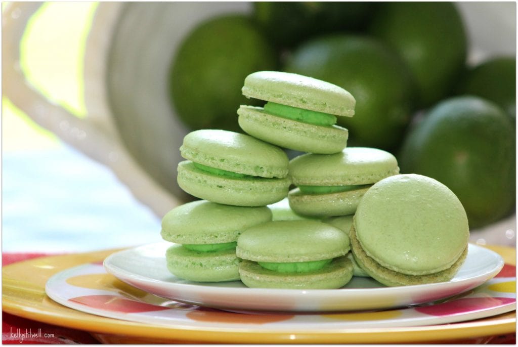 Fresh Lime Macarons - Food Fun &amp; Faraway Places