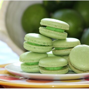 Cookies are one of my favorite foods. I adore macarons, but whenever I see them in a bakery, they are so crazy expensive. Surprisingly, they are not that hard to make! As almond flour is used, that part of the recipe is a bit more expensive, but they are so worth it. Don’t buy these when you can DIY. This lime version is perfect for a summer dessert! These would also make a lovely gift.