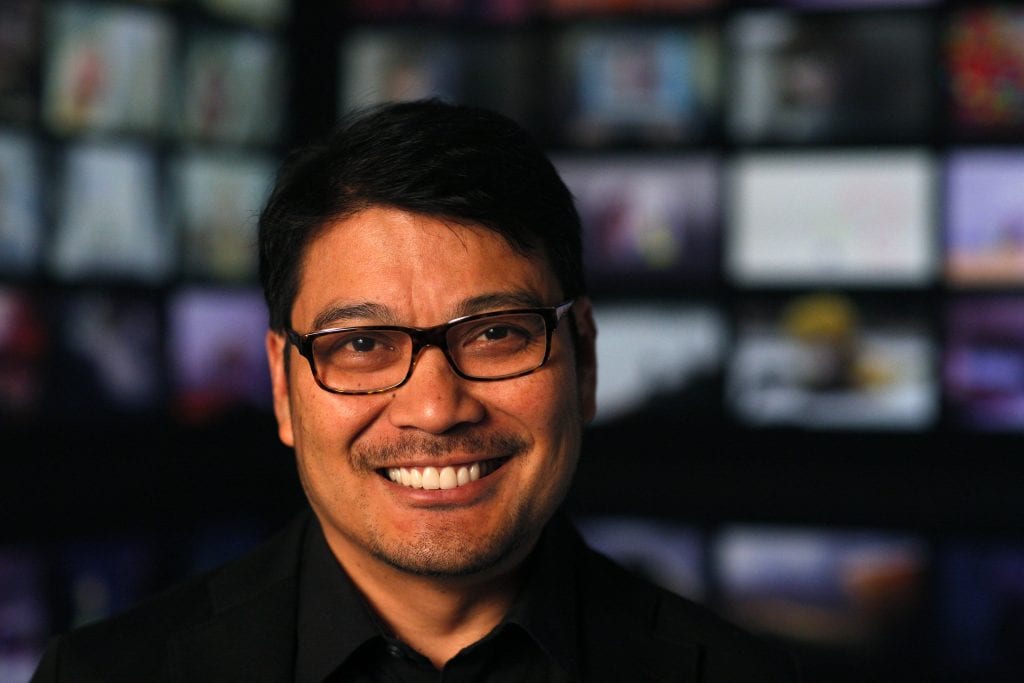 INSIDE OUT Co-Director Ronnie del Carmen. Photo by Debby Coleman. ©2015 Disney•Pixar. All Rights Reserved.