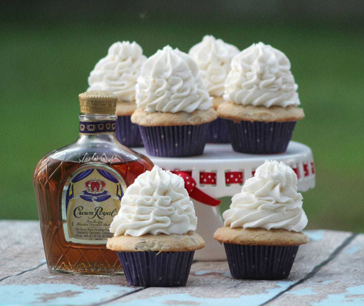 Crown Royal Cupcakes