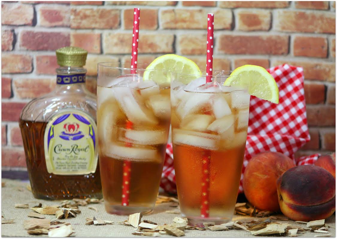 3 Ingredient Peach Crown Royal Mixed Drink