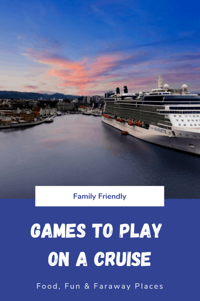 These fun cruise ship games are another way to plan ahead and make your cruise really special.