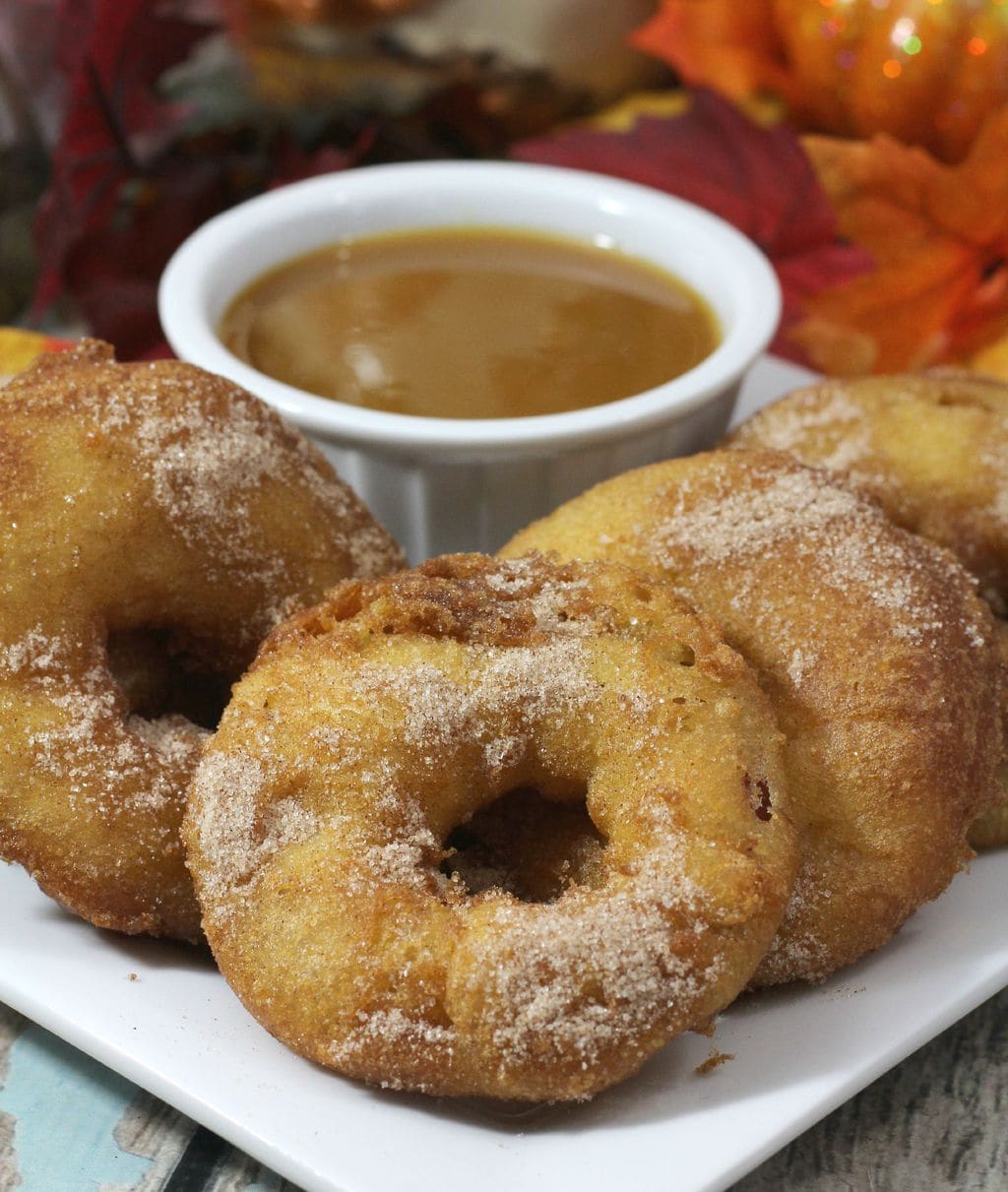 This homemade apple rings recipe will be the hit of your fall party or school event! Apples are such a popular food in the fall, but we love them all year long! You will want to add this to your list of favorite recipes!