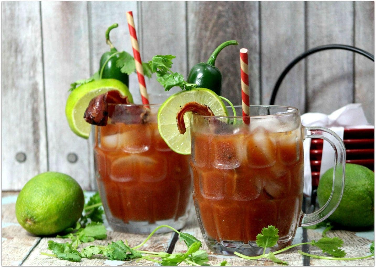 I love a good Bloody Mary, and putting a southwest spin on it makes it even more delicious! Even better? We've added BACON!