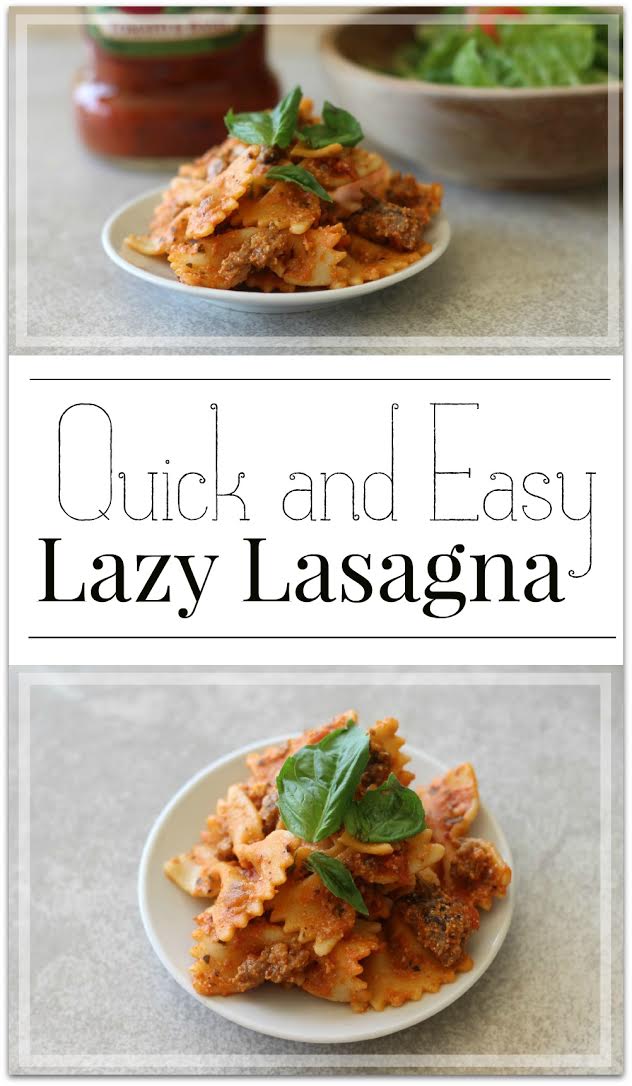 Quick  Easy Lazy Lasagna  Food Fun  Faraway Places