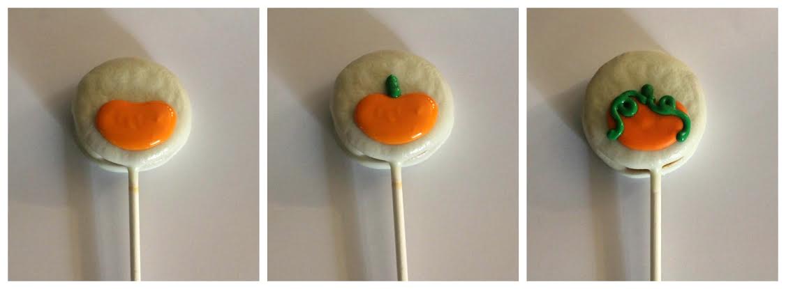 You’ve probably seen those adorable little dessert pops you can get in your favorite coffee shop or bakery that sell for a couple of dollars each. These Pumpkin Oreo Pops are such an easy dessert recipe, you can totally DIY! Get the kids in the kitchen with you to help make these delicious cookie pops on a stick! These directions can be used for all kinds of holiday recipes, but this one is perfect for Halloween and all the way through Thanksgiving! They are also a fabulous gift idea! 