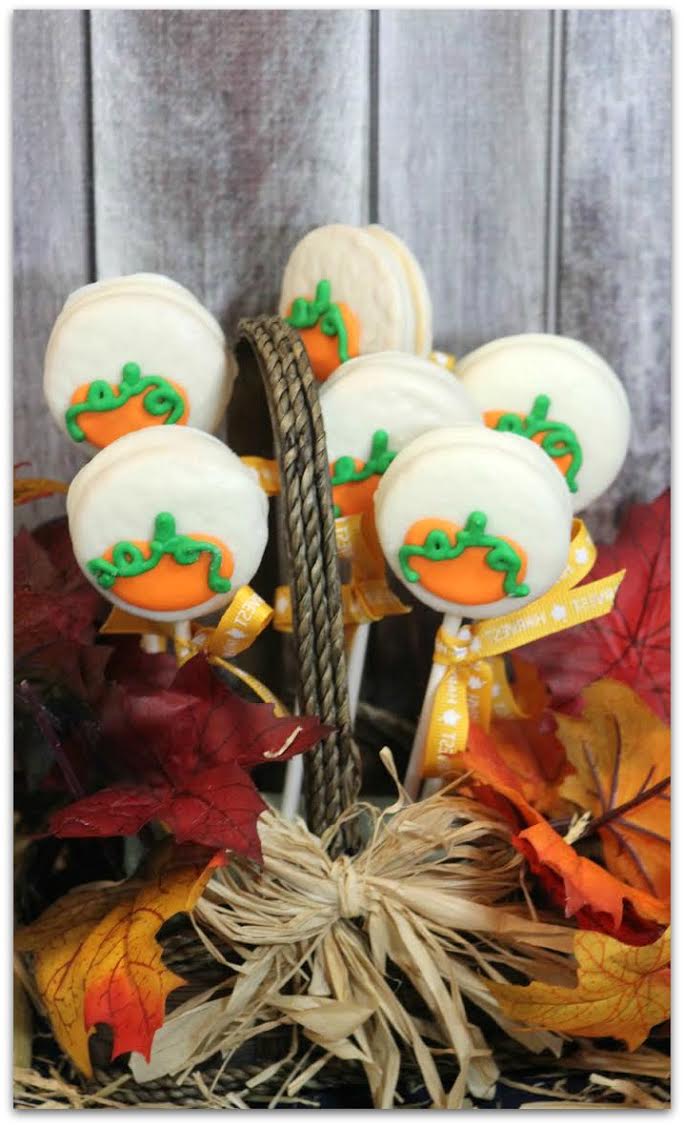 Easy Pumpkin Oreo Pops - Food Fun & Faraway Places