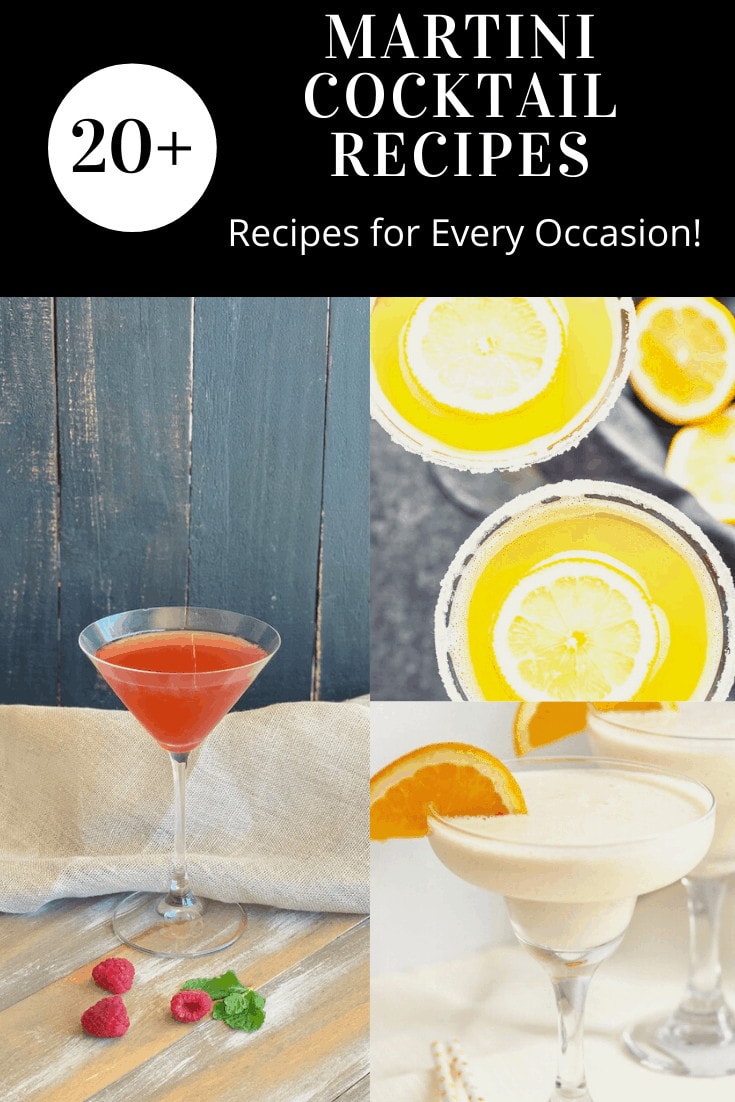 Popular Martini Cocktail Recipes