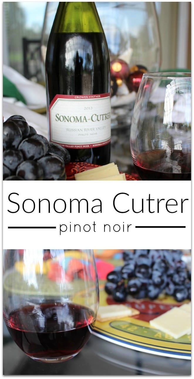 The complex flavors of the Sonoma Cutrer Russian River Pinot Noir are created from the grapes growing in temperatures that change dramatically between warm days and cool foggy nights of the Russian River Valley. The result is rich flavors of Bing cherry, wild strawberry, barrel spice and dark chocolate. 