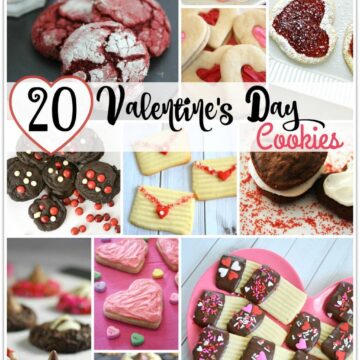 Thinking about bringing Valentine’s Day cookies to that party? Just want to make something special for your family? Right before Valentine’s Day, you’ll find a plethora of Valentine’s Day cookies at the store, but you can DIY with these fabulous recipes and they will taste SO much better! Gather the kids and head to the kitchen for some family time!