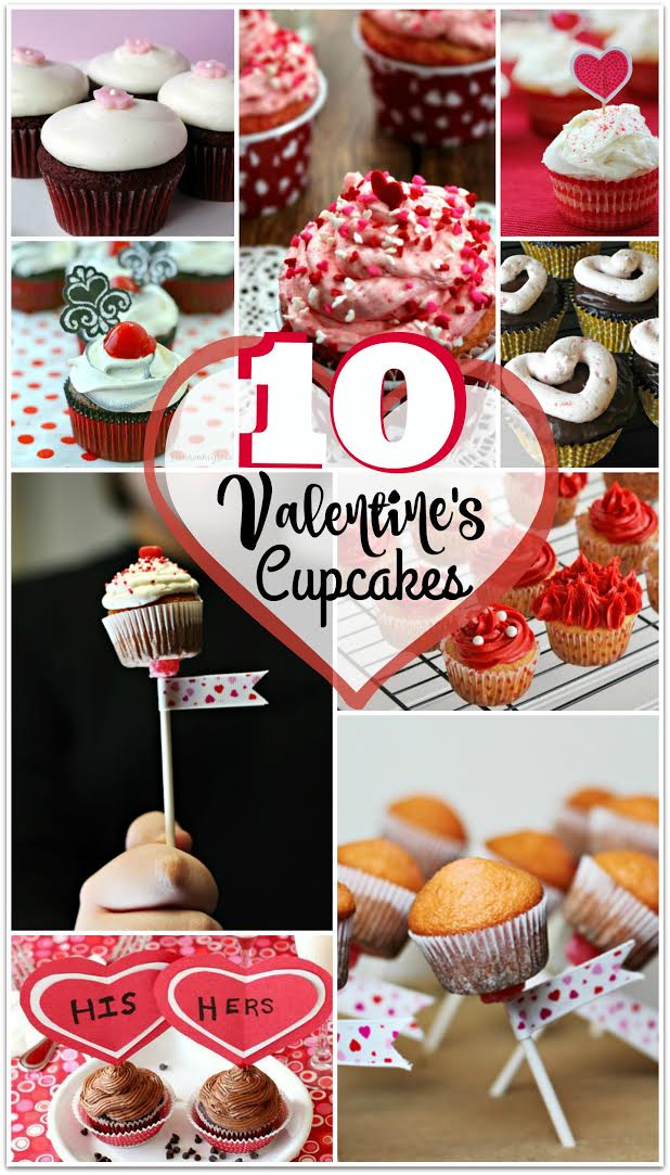  Valentine’s Cupcakes 