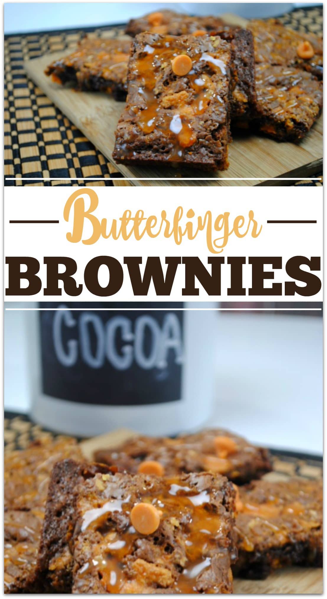 butterfinger brownies