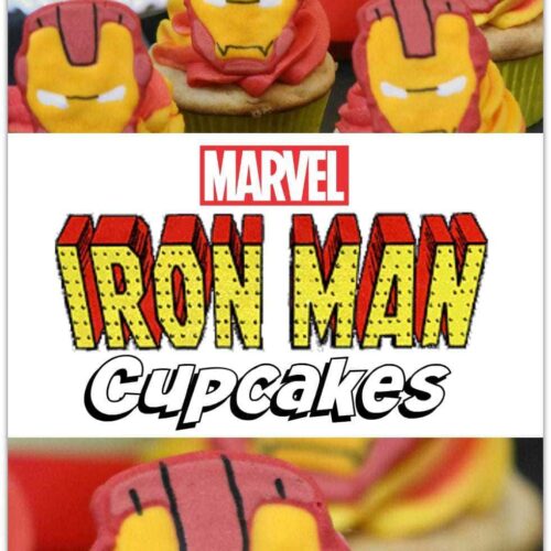 Who's ready for Iron Man Cupcakes? Have you decided who you're going to support in Captain America: Civil War? I know which team I'm on!