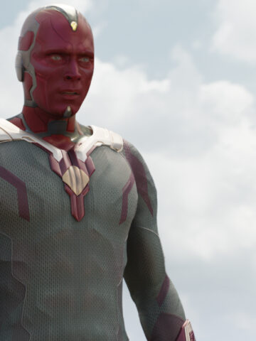 Interviewing Paul Bettany, the Vision, from Captain America Civil War