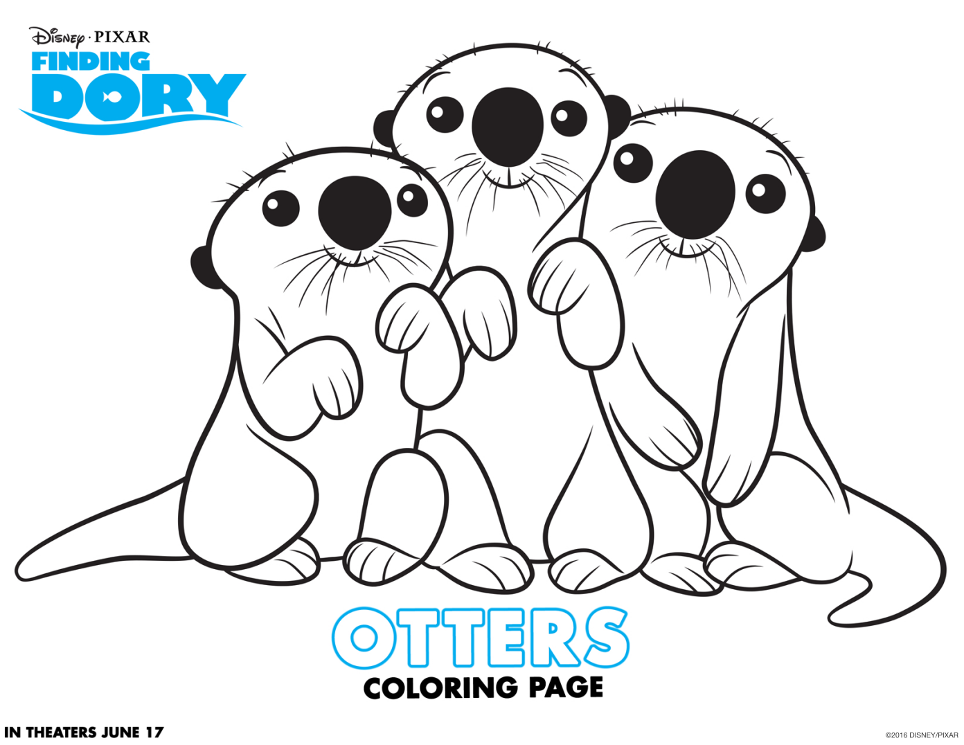 finding dory activity sheets and coloring pages