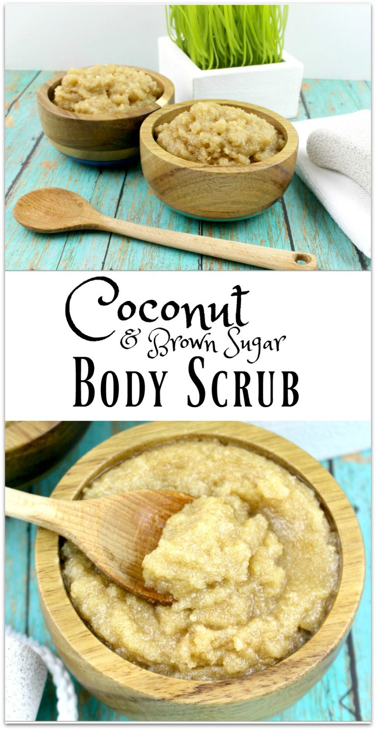 Luscious Coconut Brown Sugar Body Scrub