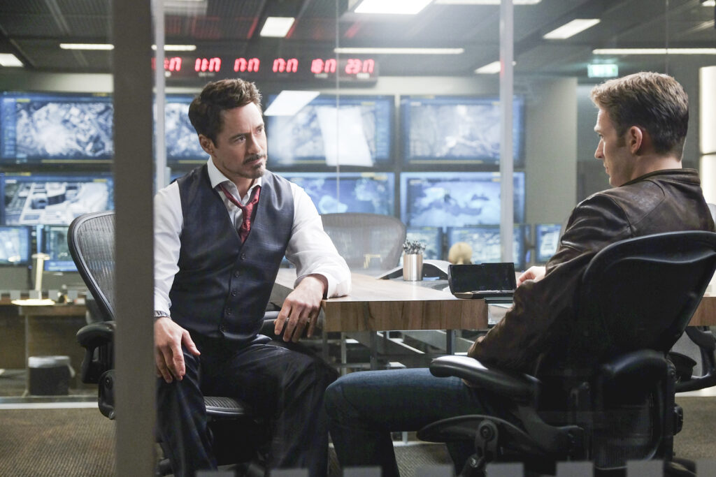 My review of Captain America Civil War and interviews with the cast.