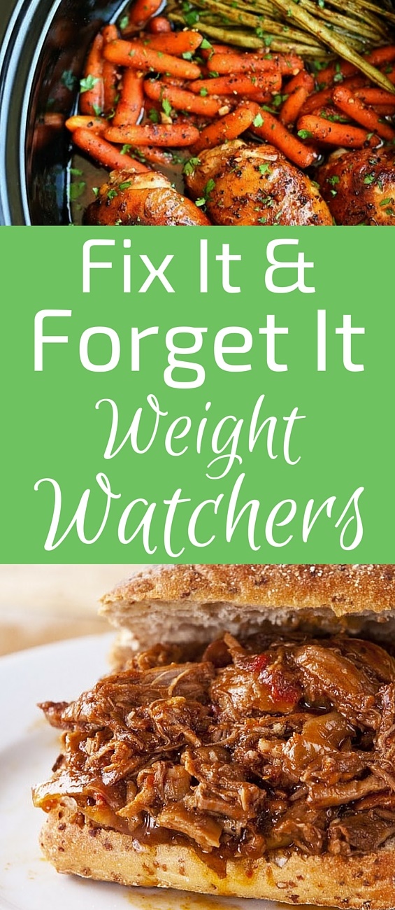 Every busy person who wants to lose weight or simply provide easy meals for their family should know about Fix-It and Forget-It Weight Watchers meals.