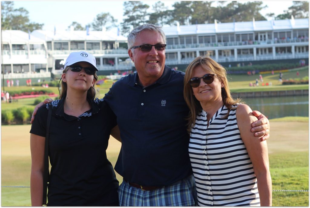 Last weekend my family and I went to The PLAYERS Tournament at TPC Sawgrass in Ponte Vedra, Florida. The first thing that surprised me about this event was the number of families. I don't know why I always just assumed a golf tournament would be mostly men and not very family oriented. After attending the event and seeing it first hand, its clear that families are really important to the folks who run The PLAYERS.