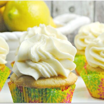 There is something about these Lemon Chiffon Cupcakes that I cannot resist. I don't know if it's the light and airy cream cheese frosting, the soft moist cupcake, or the slightly sweet lemony deliciousness, but I could eat one after every meal. This recipe is so easy, so don't go buy when you can DIY. Head to the kitchen and whip these up for your next gathering