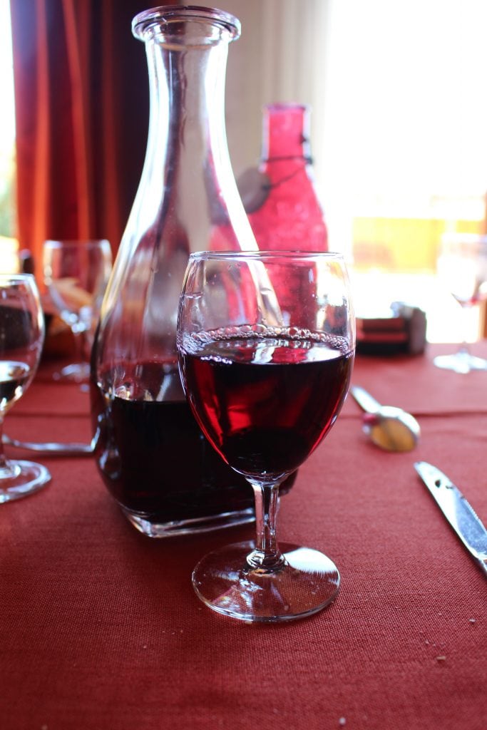 wine on viking Lyon to Provence excursion